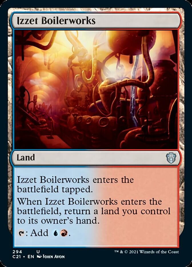 Izzet Boilerworks [Commander 2021] | Gear Gaming Fayetteville