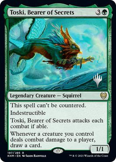 Toski, Bearer of Secrets (Promo Pack) [Kaldheim Promos] | Gear Gaming Fayetteville