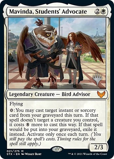 Mavinda, Students' Advocate (Promo Pack) [Strixhaven: School of Mages Promos] | Gear Gaming Fayetteville