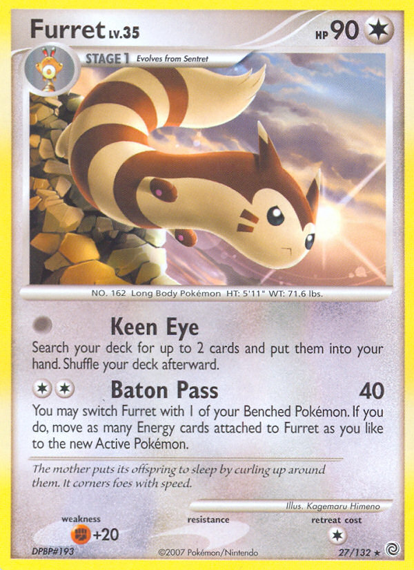 Furret (27/132) [Diamond & Pearl: Secret Wonders] | Gear Gaming Fayetteville