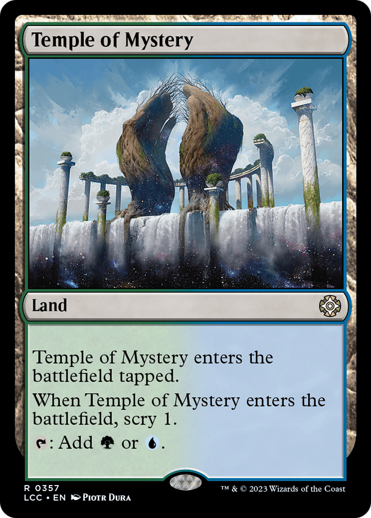 Temple of Mystery [The Lost Caverns of Ixalan Commander] | Gear Gaming Fayetteville