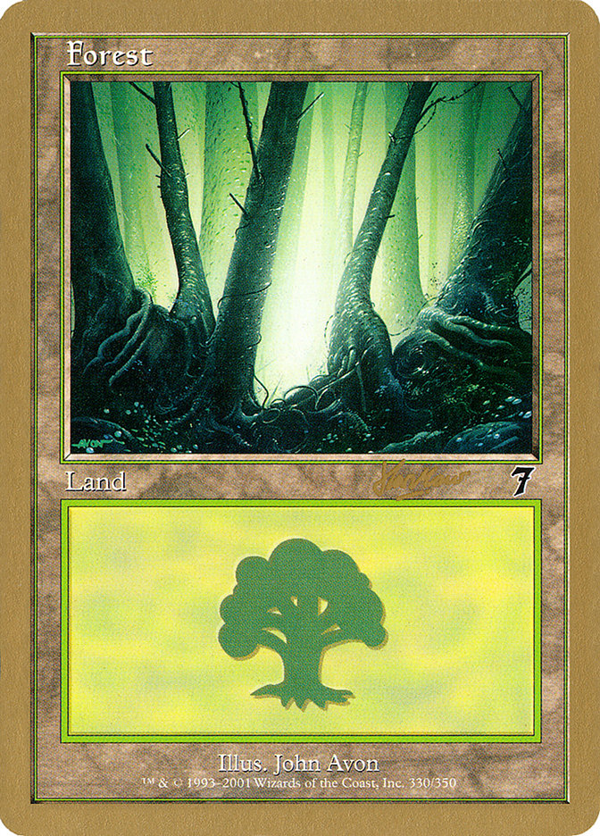 Forest (shh330) (Sim Han How) [World Championship Decks 2002] | Gear Gaming Fayetteville