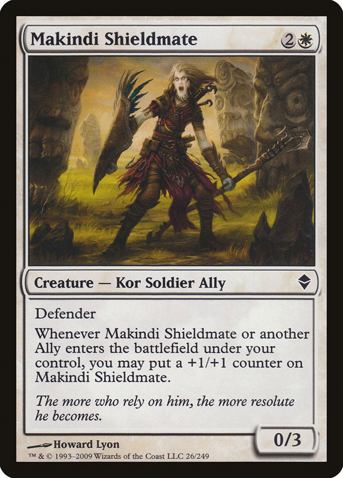 Makindi Shieldmate [Zendikar] | Gear Gaming Fayetteville