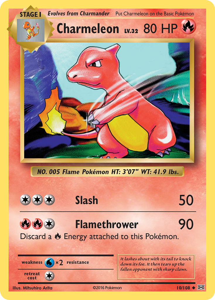 Charmeleon (10/108) [XY: Evolutions] | Gear Gaming Fayetteville