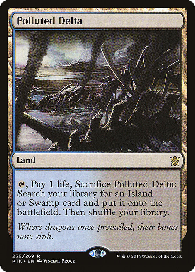 Polluted Delta [Khans of Tarkir] | Gear Gaming Fayetteville