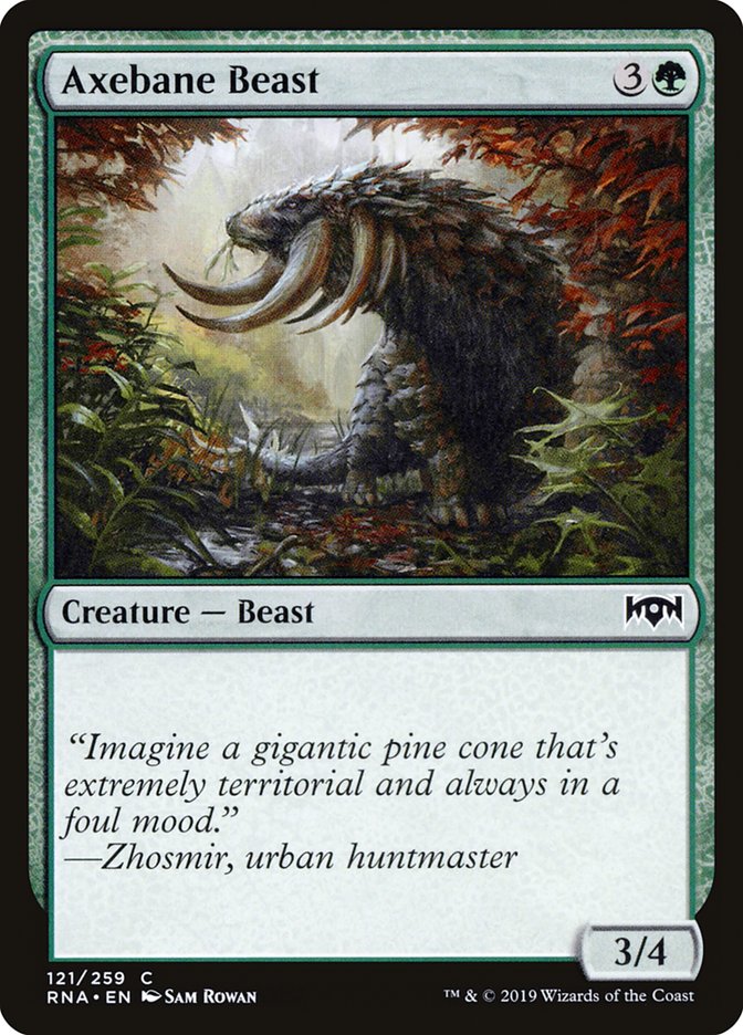 Axebane Beast [Ravnica Allegiance] | Gear Gaming Fayetteville