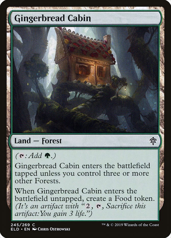 Gingerbread Cabin [Throne of Eldraine] | Gear Gaming Fayetteville