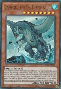 Gameciel, the Sea Turtle Kaiju [Duel Devastator] [DUDE-EN037] | Gear Gaming Fayetteville