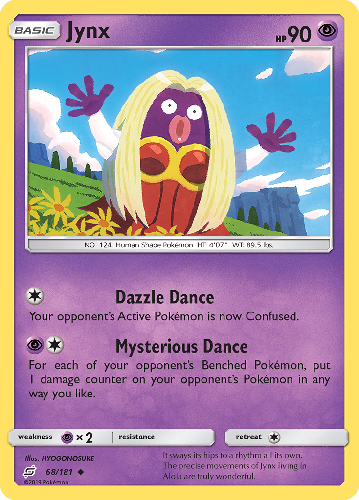 Jynx (68/181) [Sun & Moon: Team Up] | Gear Gaming Fayetteville