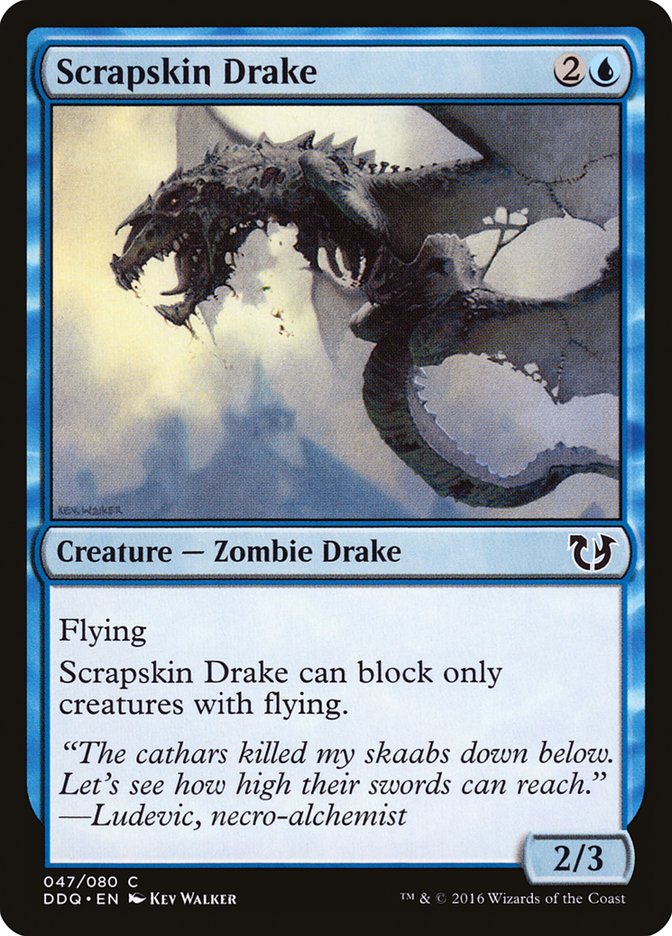 Scrapskin Drake [Duel Decks: Blessed vs. Cursed] | Gear Gaming Fayetteville