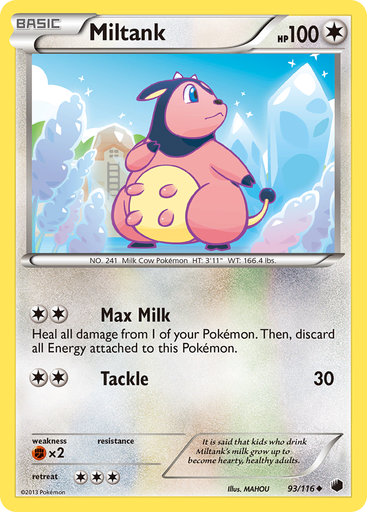 Miltank (93/116) [Black & White: Plasma Freeze] | Gear Gaming Fayetteville