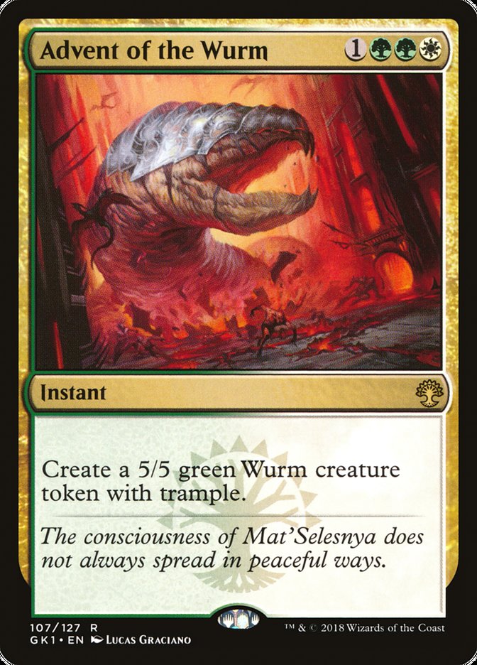 Advent of the Wurm [Guilds of Ravnica Guild Kit] | Gear Gaming Fayetteville