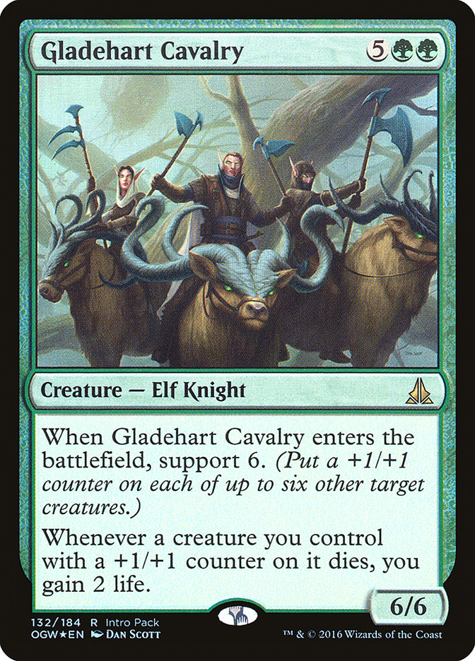 Gladehart Cavalry (Intro Pack) [Oath of the Gatewatch Promos] | Gear Gaming Fayetteville