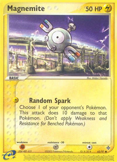 Magnemite (62/97) [EX: Dragon] | Gear Gaming Fayetteville