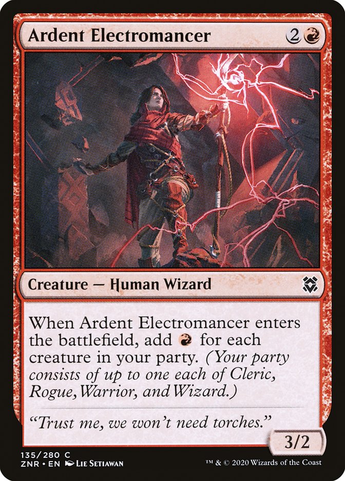 Ardent Electromancer [Zendikar Rising] | Gear Gaming Fayetteville