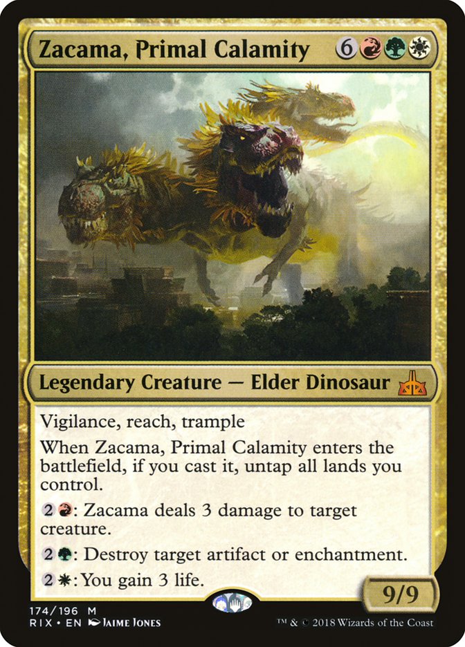 Zacama, Primal Calamity [Rivals of Ixalan] | Gear Gaming Fayetteville