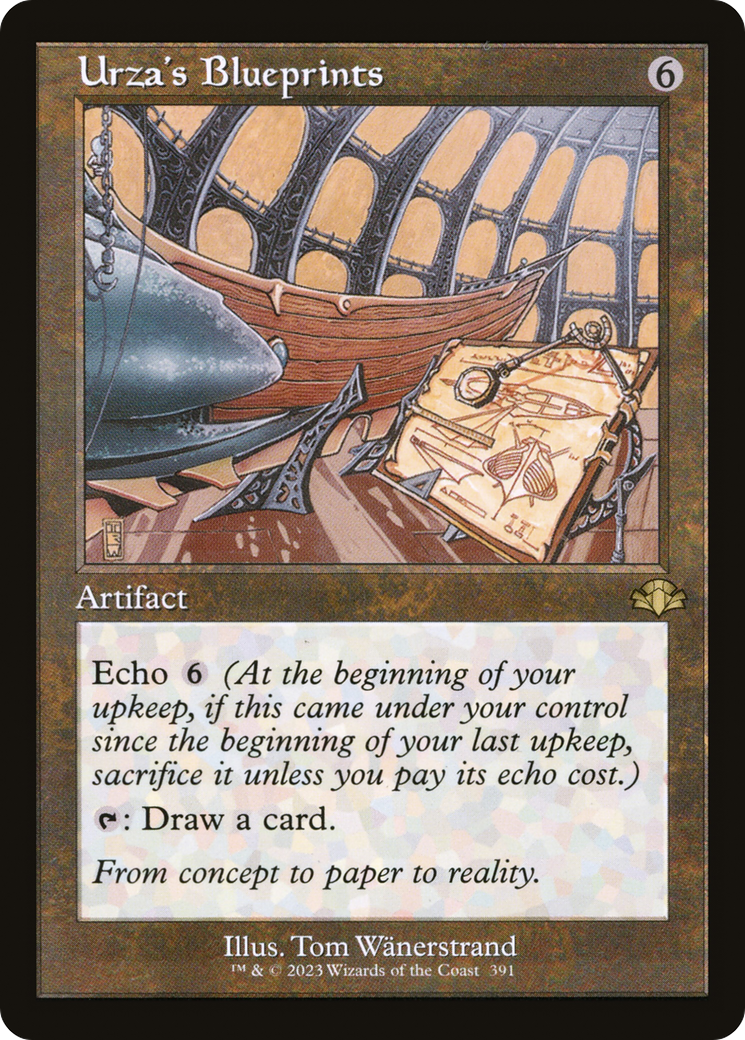 Urza's Blueprints (Retro) [Dominaria Remastered] | Gear Gaming Fayetteville