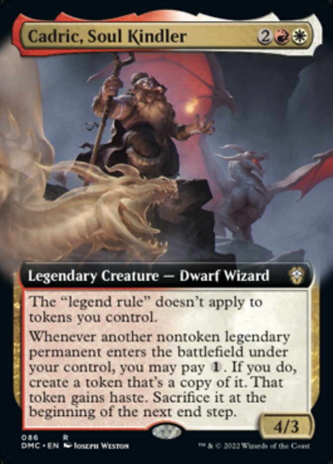 Cadric, Soul Kindler (Extended Art) [Dominaria United Commander] | Gear Gaming Fayetteville