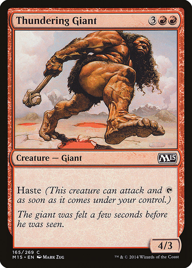 Thundering Giant [Magic 2015] | Gear Gaming Fayetteville