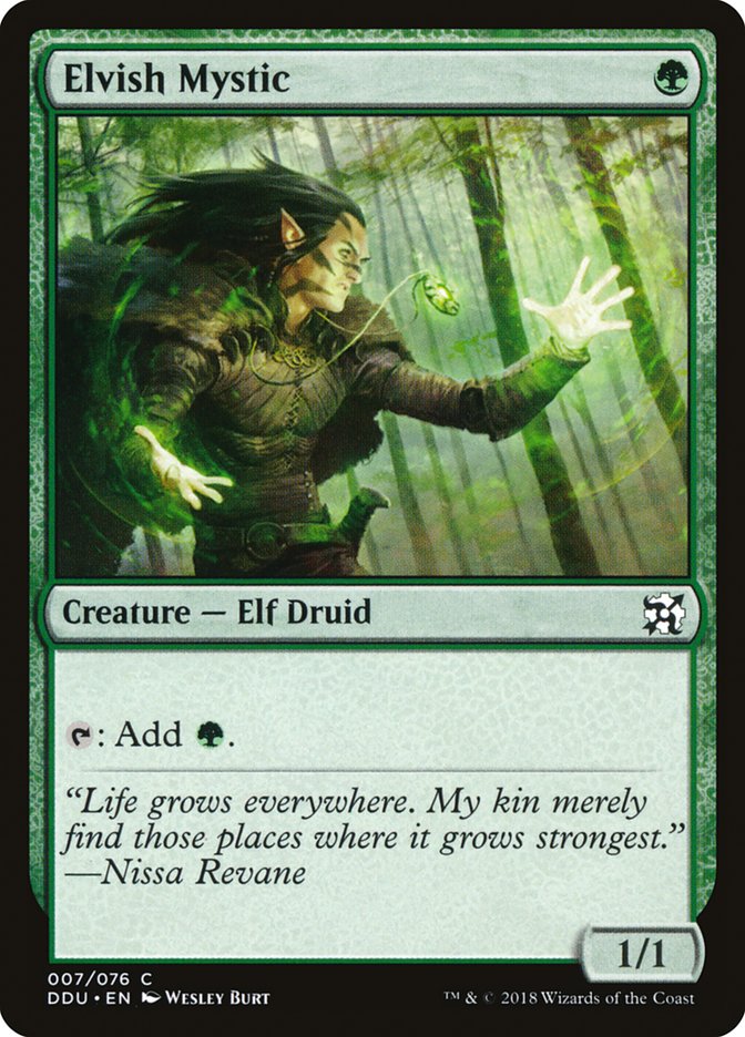 Elvish Mystic [Duel Decks: Elves vs. Inventors] | Gear Gaming Fayetteville