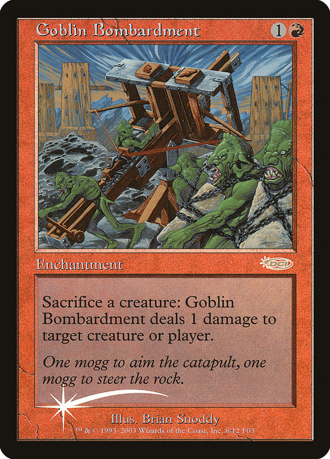 Goblin Bombardment [Friday Night Magic 2003] | Gear Gaming Fayetteville