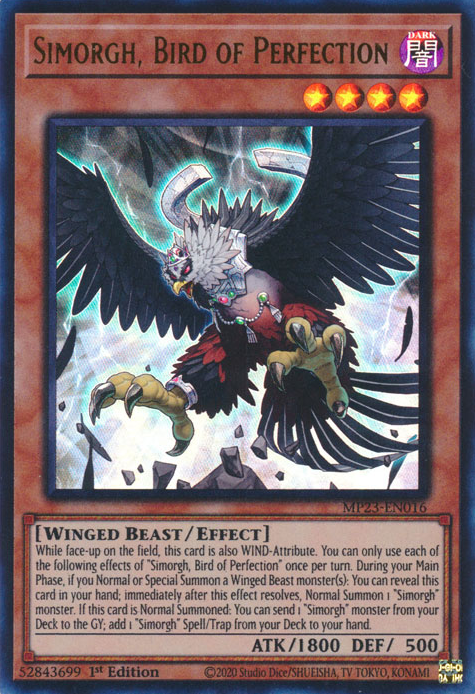 Simorgh, Bird of Perfection [MP23-EN016] Ultra Rare | Gear Gaming Fayetteville