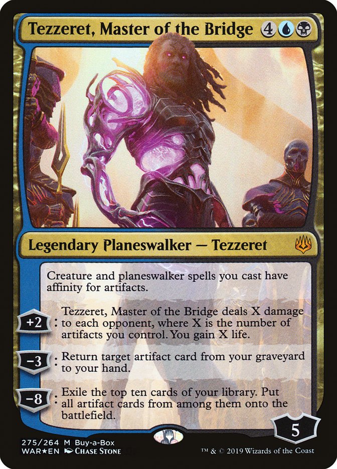 Tezzeret, Master of the Bridge (Buy-A-Box) [War of the Spark] | Gear Gaming Fayetteville