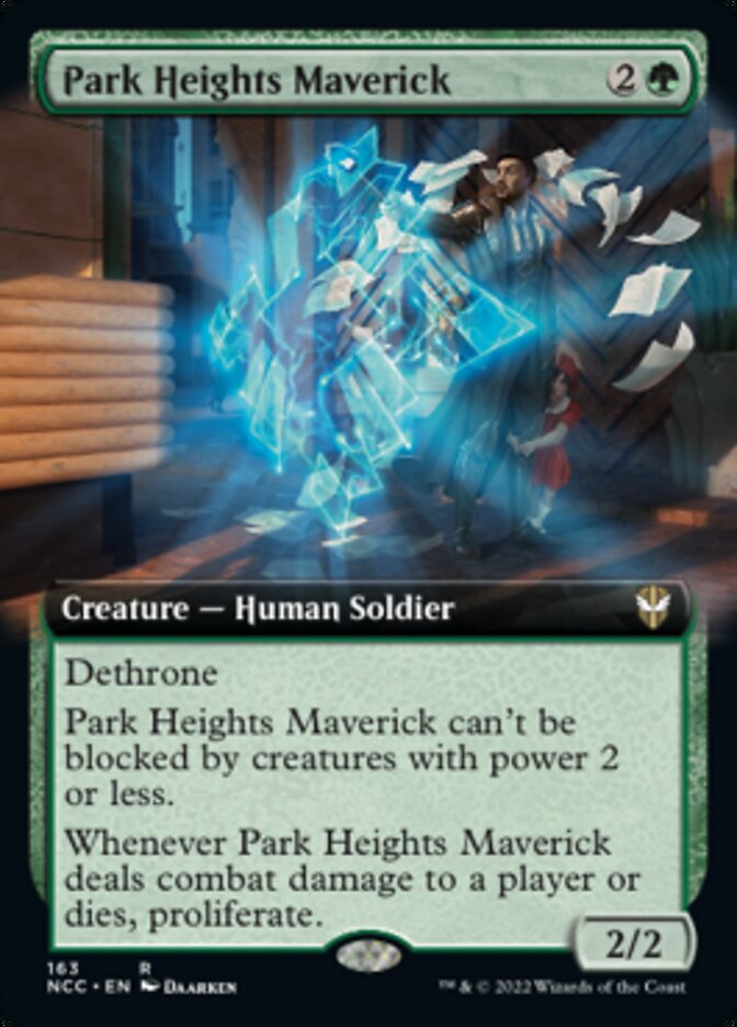 Park Heights Maverick (Extended Art) [Streets of New Capenna Commander] | Gear Gaming Fayetteville