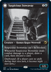 Suspicious Stowaway // Seafaring Werewolf [Innistrad: Double Feature] | Gear Gaming Fayetteville