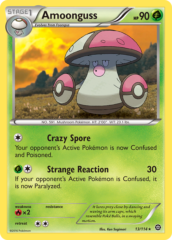 Amoonguss (13/114) [XY: Steam Siege] | Gear Gaming Fayetteville