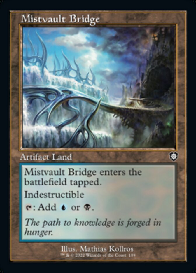 Mistvault Bridge (Retro) [The Brothers' War Commander] | Gear Gaming Fayetteville