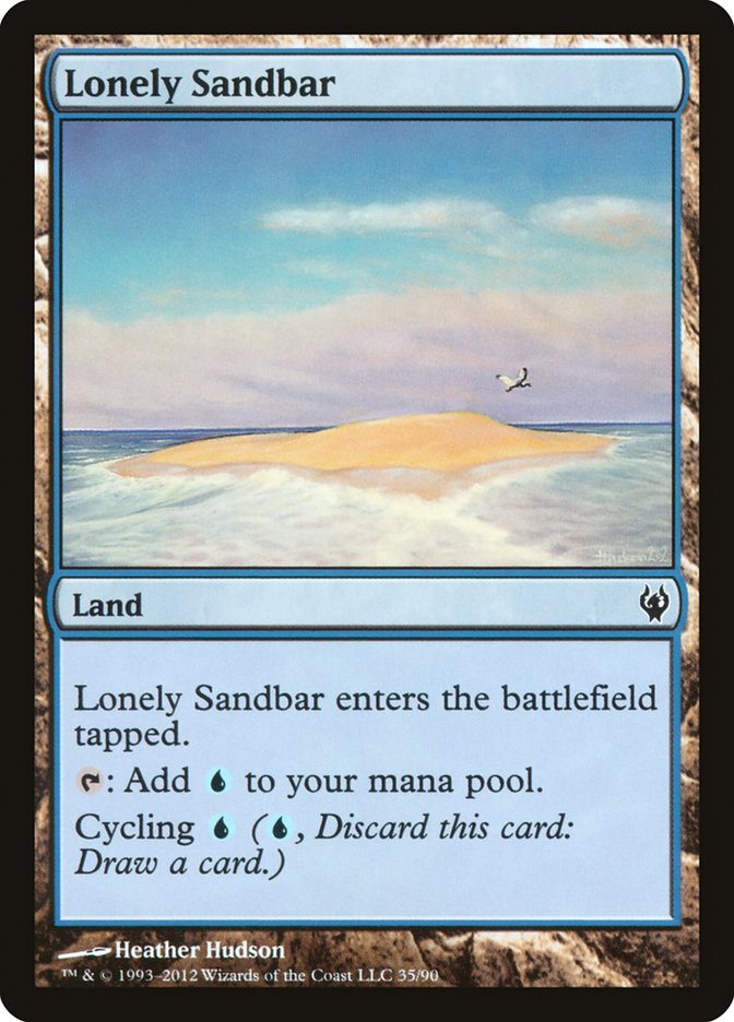 Lonely Sandbar [Duel Decks: Izzet vs. Golgari] | Gear Gaming Fayetteville