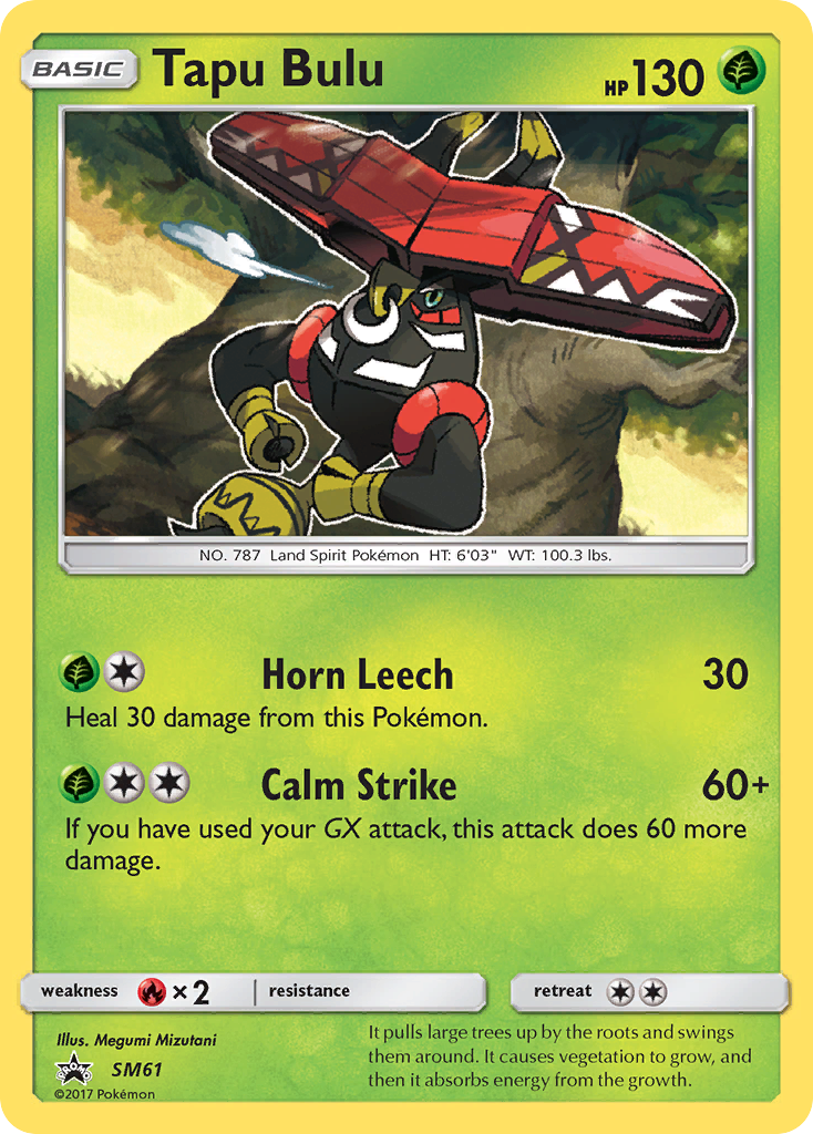 Tapu Bulu (SM61) [Sun & Moon: Black Star Promos] | Gear Gaming Fayetteville