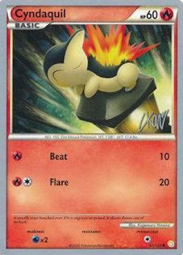 Cyndaquil (61/123) (Reshiphlosion - Christopher Kan) [World Championships 2011] | Gear Gaming Fayetteville