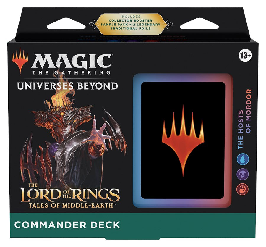 The Lord of the Rings: Tales of Middle-earth - Commander Deck (The Hosts of Mordor) | Gear Gaming Fayetteville