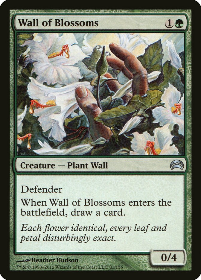 Wall of Blossoms [Planechase 2012] | Gear Gaming Fayetteville