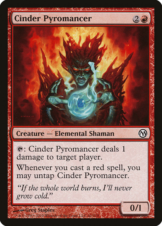 Cinder Pyromancer [Duels of the Planeswalkers] | Gear Gaming Fayetteville