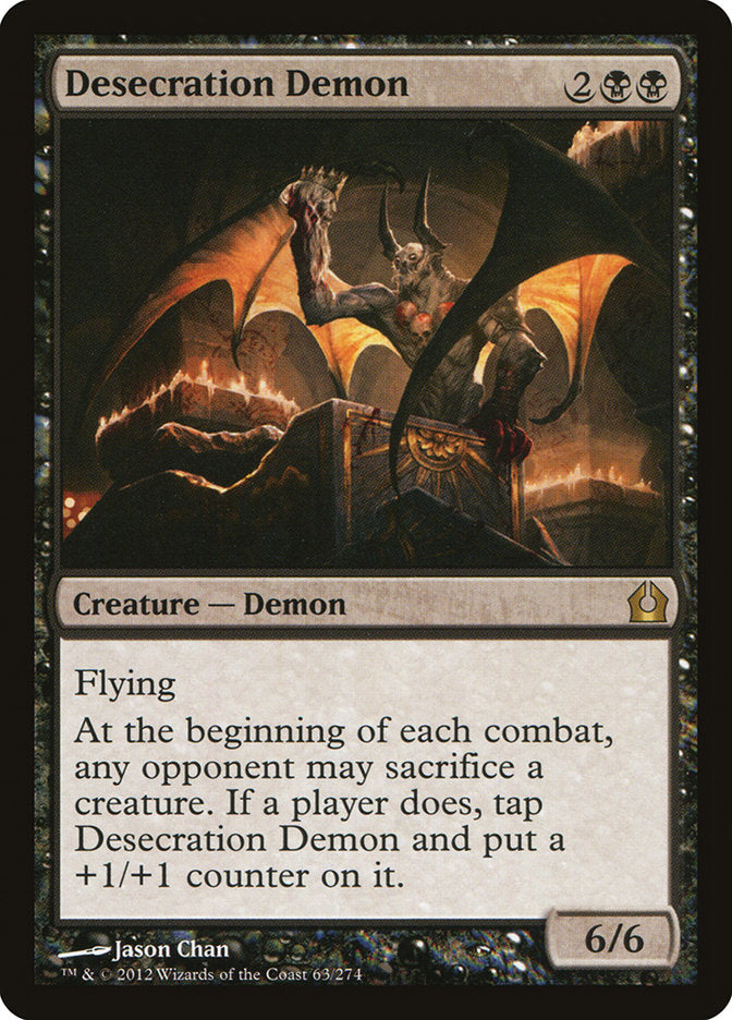 Desecration Demon [Return to Ravnica] | Gear Gaming Fayetteville