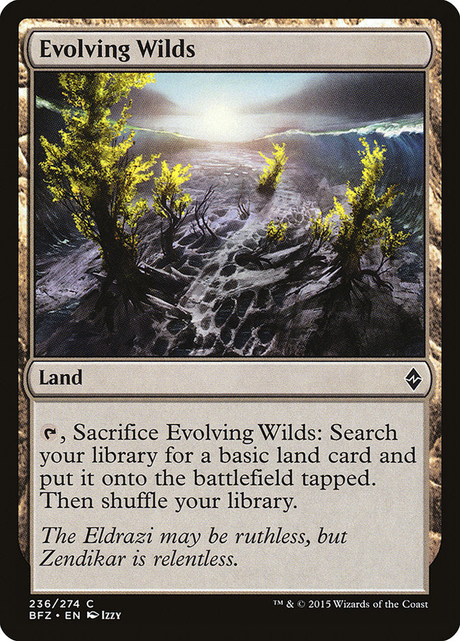 Evolving Wilds [Battle for Zendikar] | Gear Gaming Fayetteville