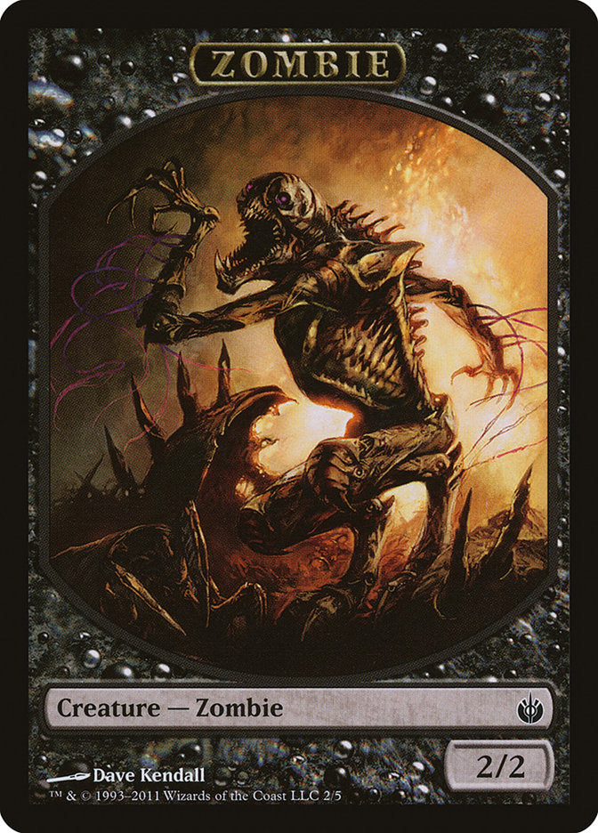 Zombie Token [Mirrodin Besieged Tokens] | Gear Gaming Fayetteville