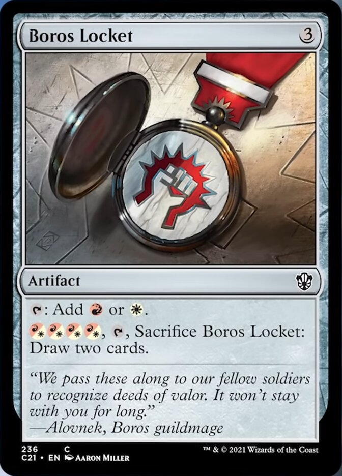 Boros Locket [Commander 2021] | Gear Gaming Fayetteville