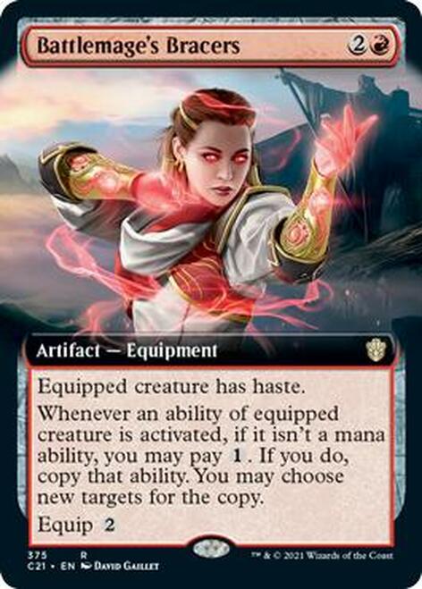 Battlemage's Bracers (Extended Art) [Commander 2021] | Gear Gaming Fayetteville