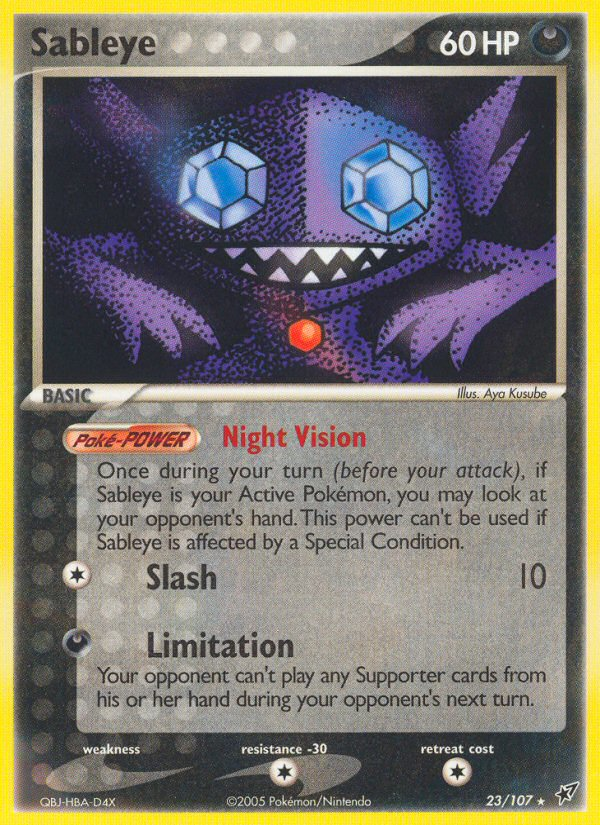 Sableye (23/107) [EX: Deoxys] | Gear Gaming Fayetteville