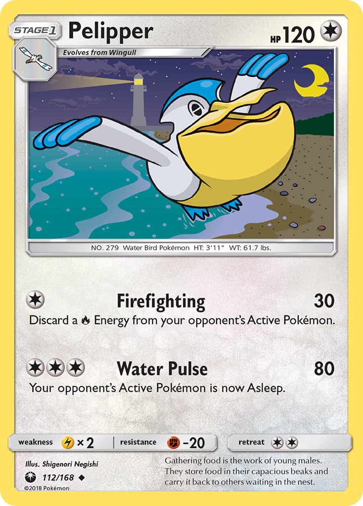 Pelipper (112/168) [Sun & Moon: Celestial Storm] | Gear Gaming Fayetteville