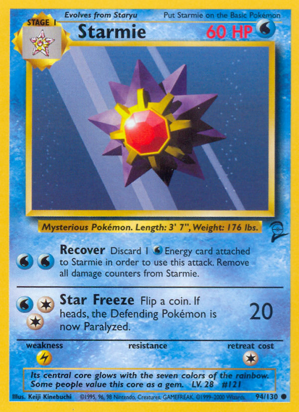 Starmie (94/130) [Base Set 2] | Gear Gaming Fayetteville