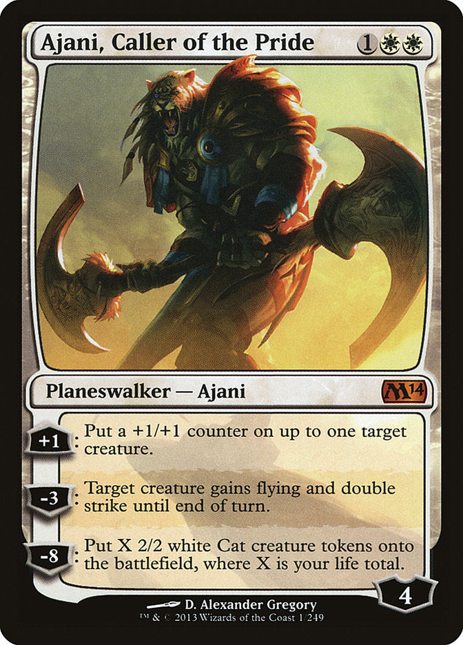 Ajani, Caller of the Pride [Magic 2014] | Gear Gaming Fayetteville