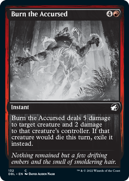 Burn the Accursed [Innistrad: Double Feature] | Gear Gaming Fayetteville