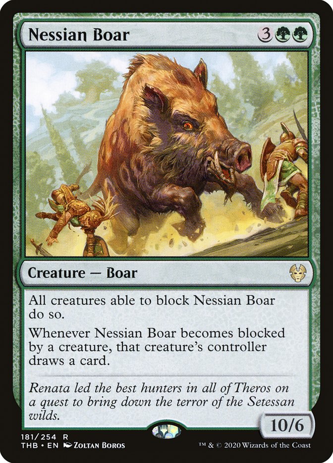 Nessian Boar [Theros Beyond Death] | Gear Gaming Fayetteville