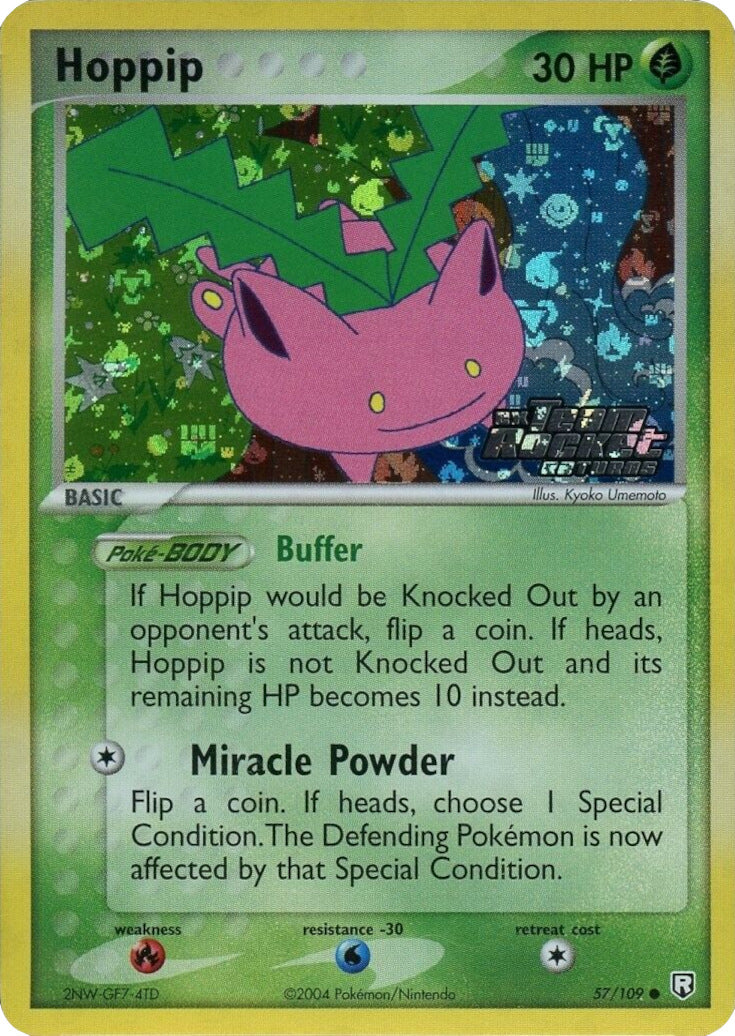 Hoppip (57/109) (Stamped) [EX: Team Rocket Returns] | Gear Gaming Fayetteville