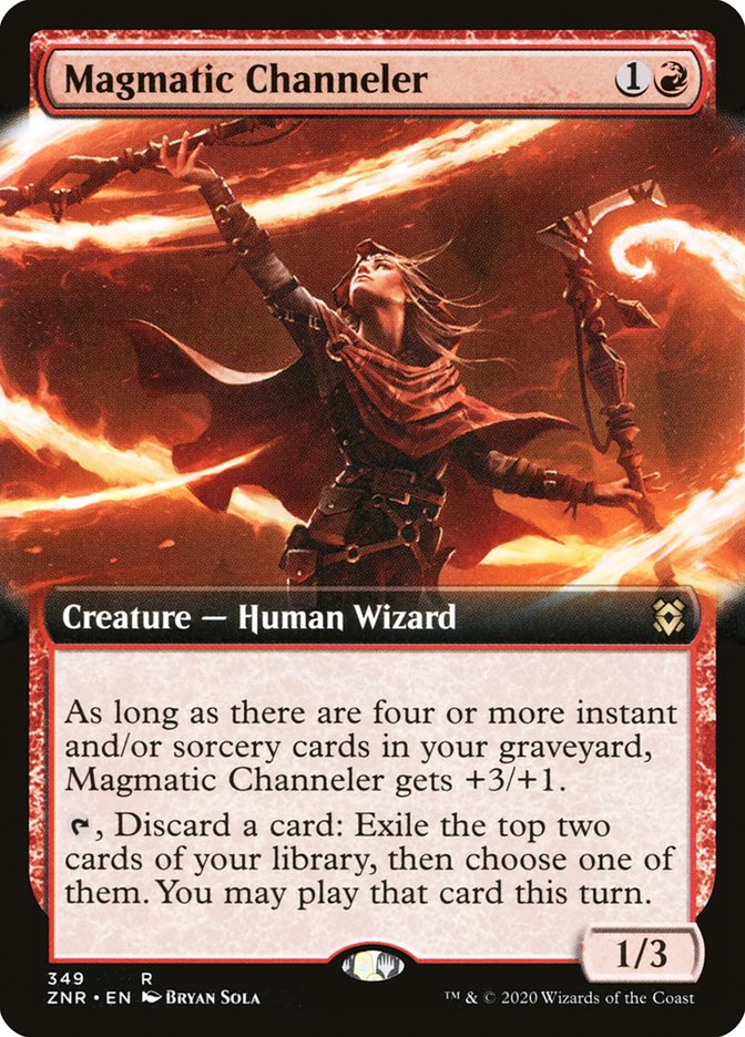 Magmatic Channeler (Extended Art) [Zendikar Rising] | Gear Gaming Fayetteville